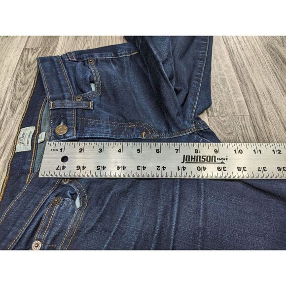 J. Crew Womens Size 25 Pockets Toothpick Skinny Whiskered Denim Blue Jeans - Picture 11 of 12